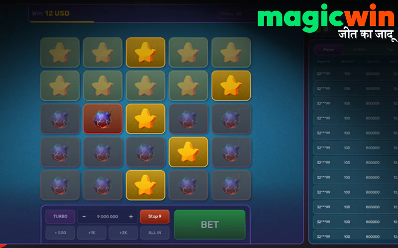 turbo mining at Magic Wins